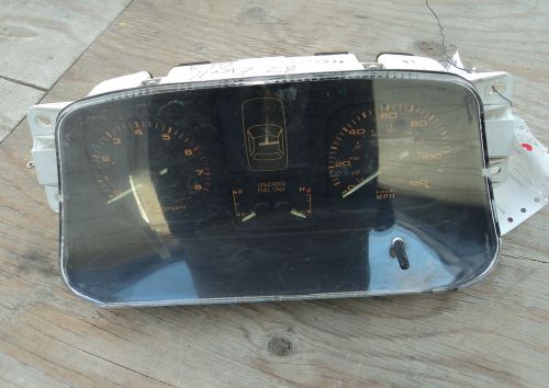 1986-1989 hyundai excel gls &gt;&lt; speedometer assembly &gt;&lt; 124k 5sp