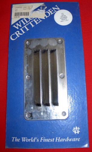 Wilcox crittenden marine louvered vent size-5&#034; x 2 9/16&#034;  ss #630100