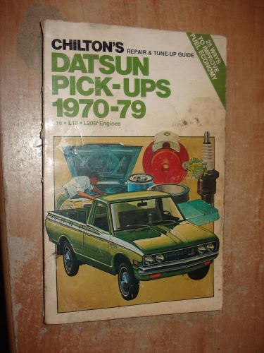 1970-1979 datsun truck pickups service manual shop book repair 78 77 76 75 74 73