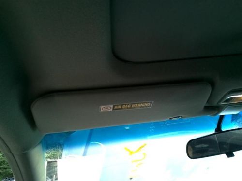 Driver left sun visor without illumination coupe fits 01-05 civic 229477