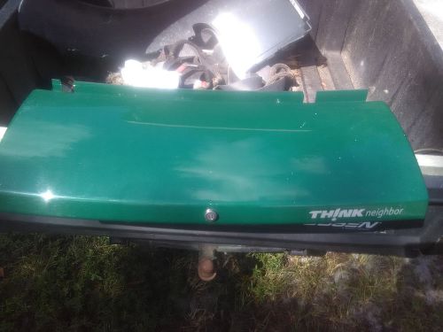 Ford think green front hood lid golf cart