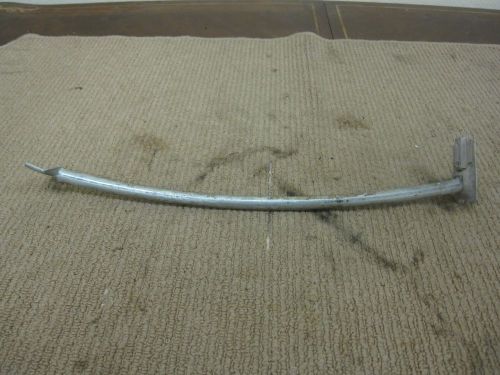 1969-70 mustang right hand door window glass guide run d2478