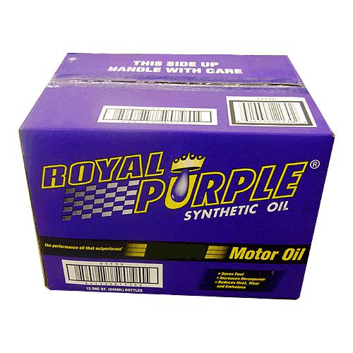 Royal purple 01021 xpr race racing synthetic motor oil 5w30 case of 12 quarts