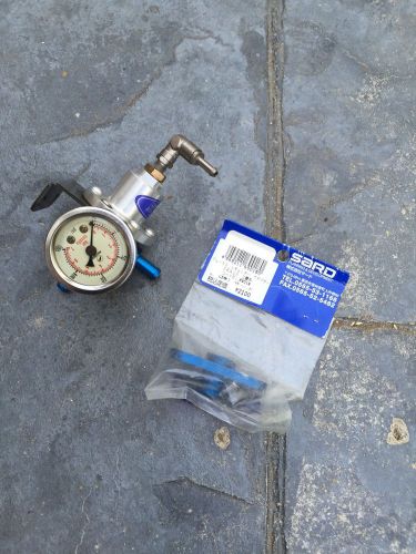 Authentic sard fuel pressure regulator w/ gauge and adapter