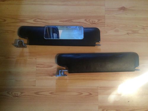 International scout black sun visors oem 1970 70
