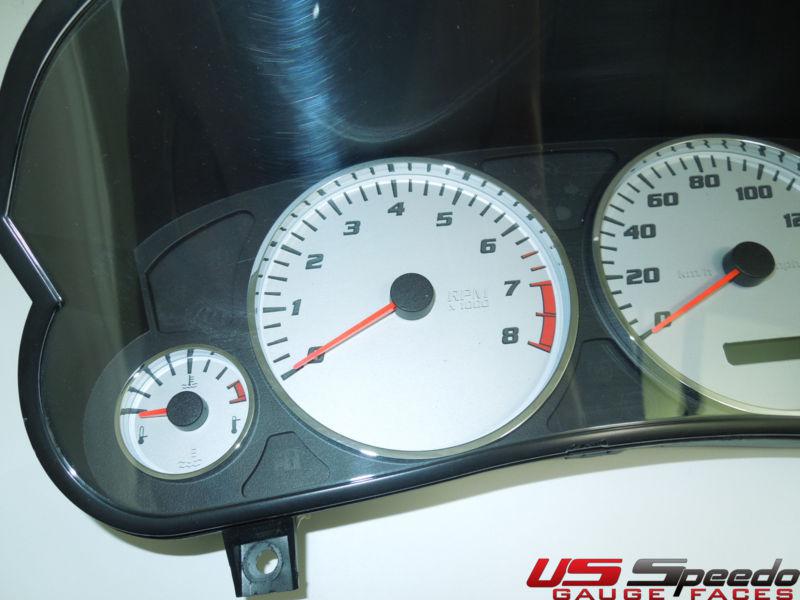 05-07 cadillac cts us speedo silver gauge face birghter than stock! 160 mph