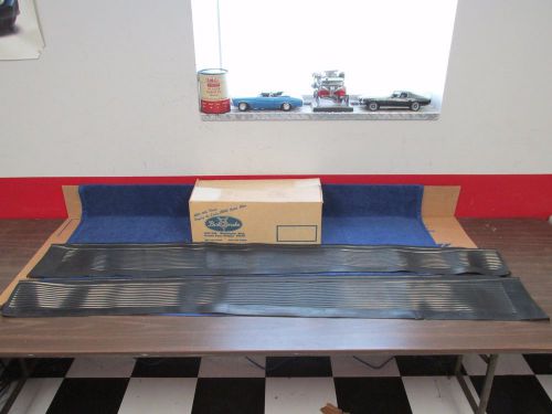 1942-48 ford passenger car  lh and rh  running board covers  pair  new 716