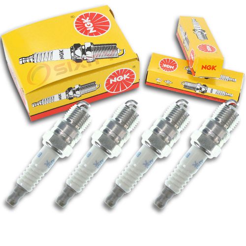 4pcs ngk 2623 standard bpr6fs inboard marine spark plug tune up kit set ru