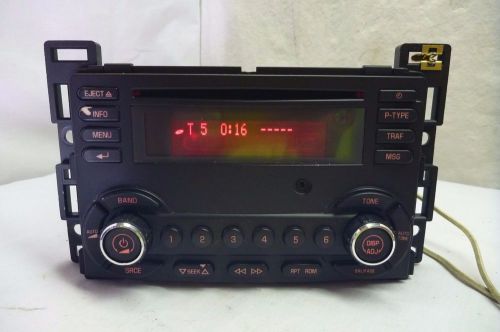 08 09 pontiac g6 monsoon radio cd player aux input for ipod 25890719 cf9071