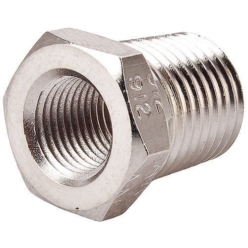 Russell 661571 npt pipe bushing reducer fitting 3/8'' male 1/8'' female