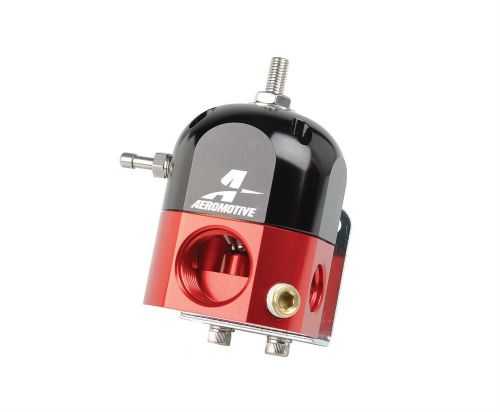 Aeromotive 13204 fuel pressure regulator 3-15 psi red and black universal each