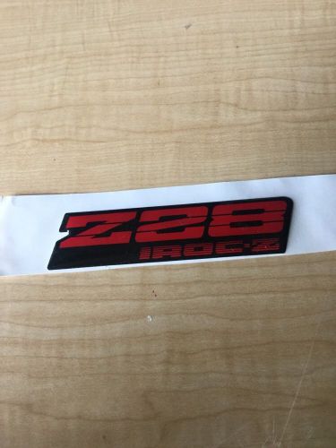 Iroc z28 emblem