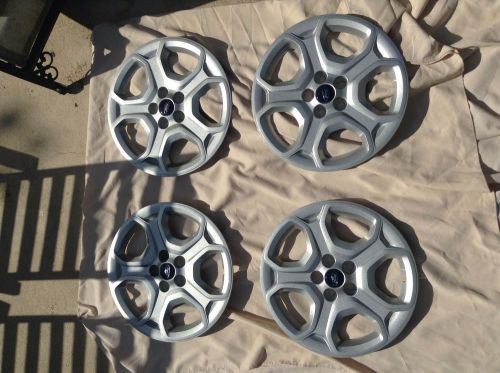 Set of 4 oem 2017 ford escape 17&#034; hubcaps wheel covers