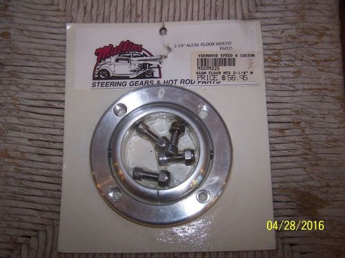 Sterring alum floor mount 2 1/4 mullins