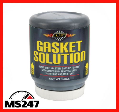 Gasket solution 14 oz - exhaust patch muffler chimney sealant spa dei 090400
