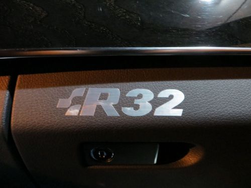 (2pcs) dashboard badge sticker decal volkswagen gti golf *r32*