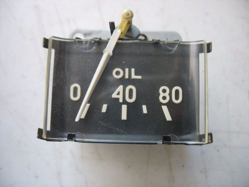 Nos mopar 1946-48 plymouth oil pressure gauge car part # 1149326