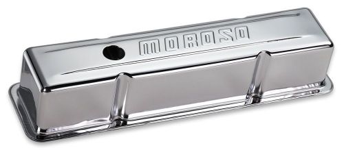 Moroso 68103 chevy small block 305 327 350 400 chrome tall valve covers steel