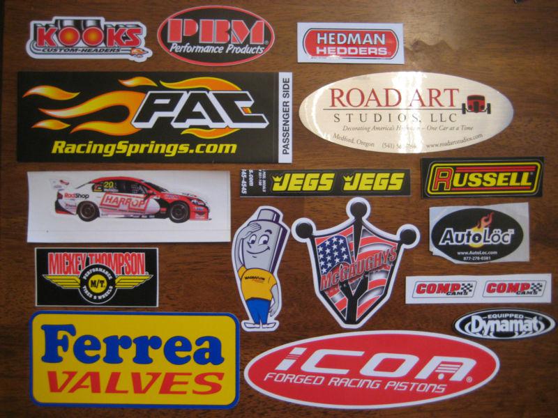 Racing decals (lot16)