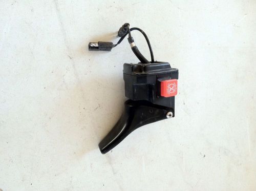 Polaris 1996 xcr 600 sp throttle block lever &amp; kill switch