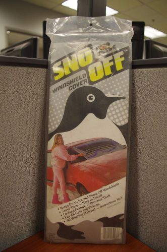 Autoshade sno off windshield cover, sealed package