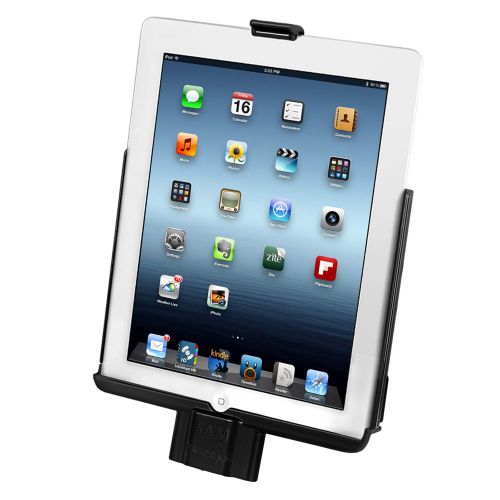 New ram mount apple ipad 2 docking station w/uni-conn ram-hol-ap8d2u