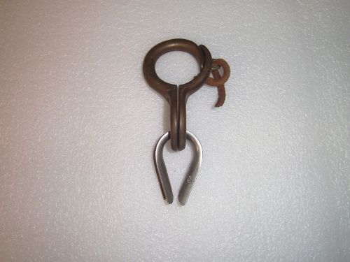Boat brass hook