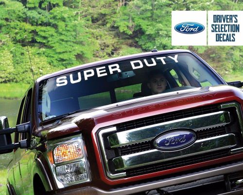 Ford f150 f250 f350 super duty windows windshield sticker decal graphic