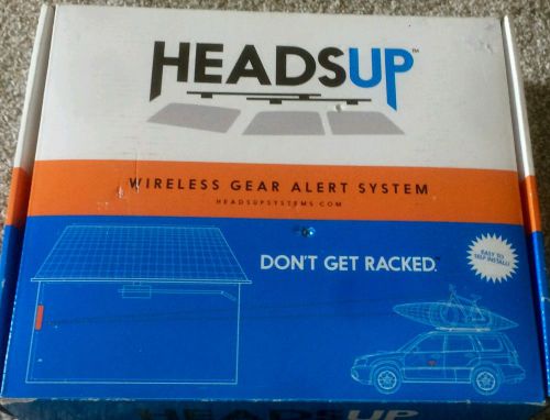 Headsup wireless rooftop gear garage alert system