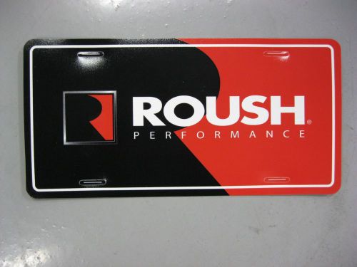 Roush performance logo official license plate mustang v6 gt focus fiesta st f150