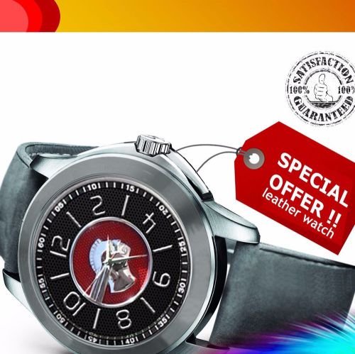 Jam vintage pontiac emblem wristwatches
