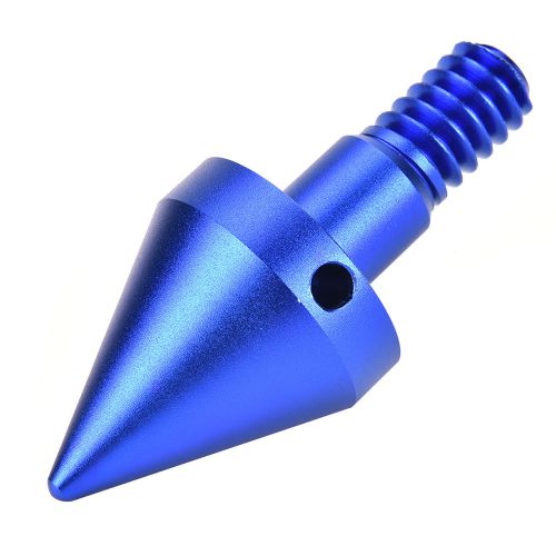 Blue car styling  aluminum alloy smart for two anti-theft hole protecter