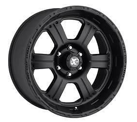 Pro comp alloy wheels series 7089, 16x8 with 5 on 5.5 bolt pattern - flat black