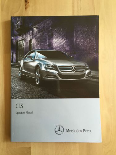Mercedes benz english owner&#039;s manual cls550 4 matic &amp; cls63 amg 2012-14