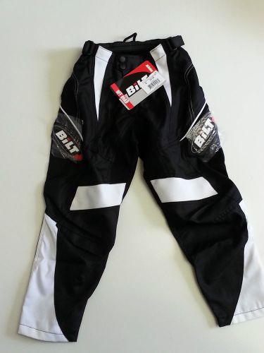 Bilt kid&#039;s victor off-road motorcycle racing  pants 674052 size 22
