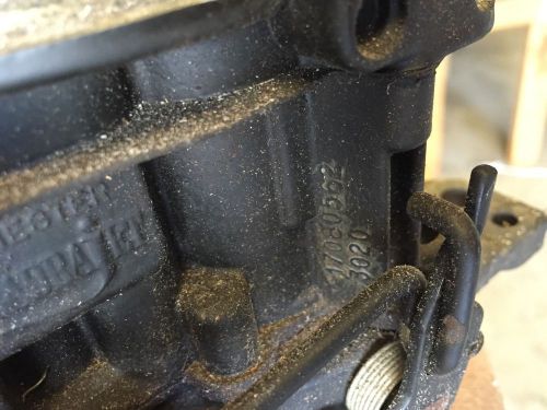 Marine carburetor quadrajet 17080562