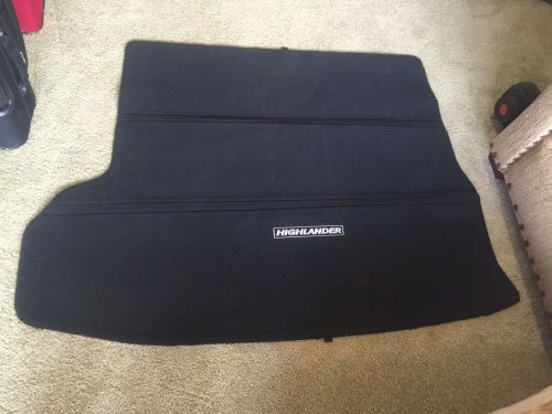 2014 - 2016 toyota highlander genuine oem rear cargo mat carpet trunk liner mat