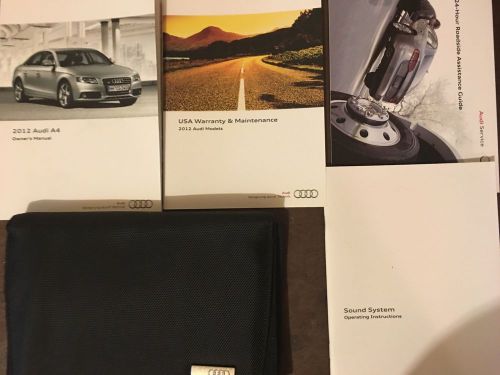 2012 audi a4 owners manual