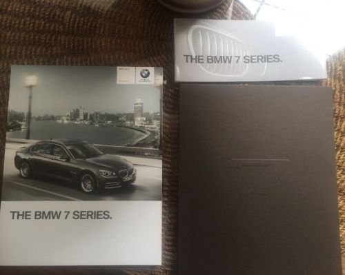 2015 bmw 7 series prestige brochure with outer sleeve
