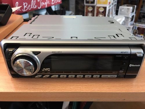 JVC KD-BT1 Barely Used Head Unit Faceplate Radio CD MP3 Receiver Honda Dual DIN, US $50.00, image 1
