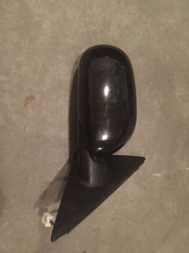 Infiniti g35 right passenger side view power mirror housing exterior black