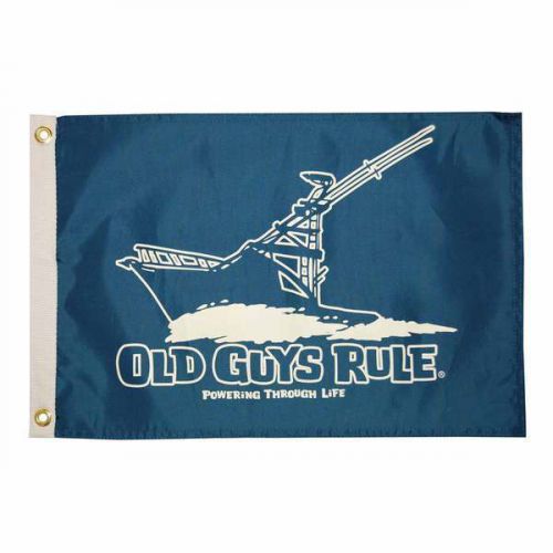New taylor made powe boat flag free shipping old guys rule great gift sport fish