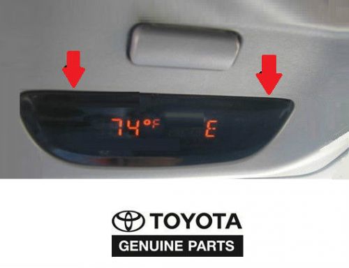 2005-2008 oem toyota tacoma overhead meter temp and compass display 83290-04030
