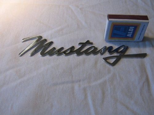 Ford mustang logo, stainless steel  #mus