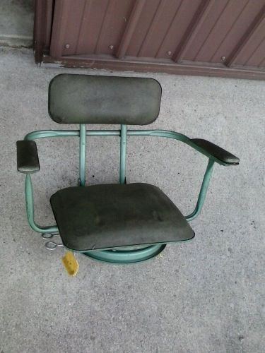 Vintage  captains boat swivel seat retro