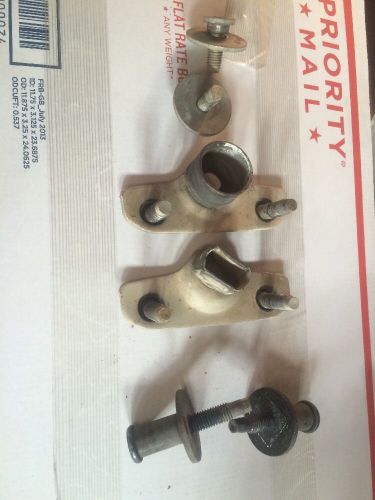 Tailgate hinge kit fits 1991 -2004 ford truck  f-150 f-250 with mounting bolts