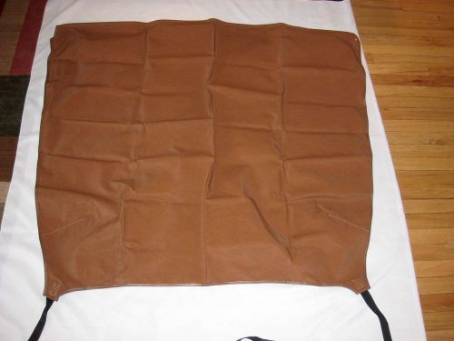 Oem amc 1976-1983 jeep cj cj-5 bikini top in nutmeg! (acme-whitco)