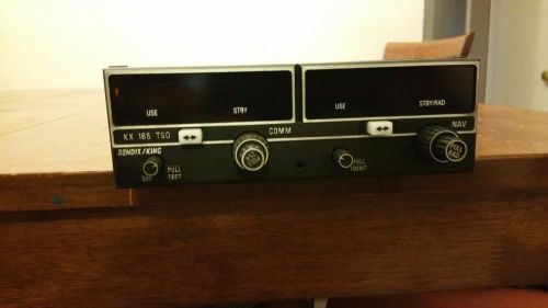 Bendix/king kx 165 28 vdc  with glideslope with easa form 1