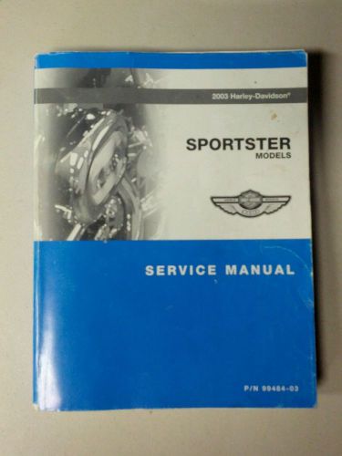 2003 harley davidson sportster service repair workshop shop manual aniv 883/1200