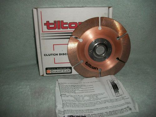 New tilton 64185-2-a-36 racing clutch disc 7.25 imca 1-5/32-26 chevy fine spline